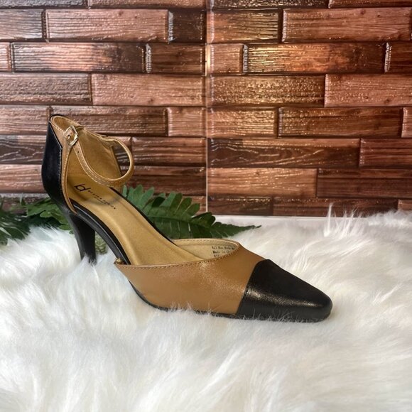 Boston Design Studio 2 Toned Heels Size 7 - Picture 2 of 9